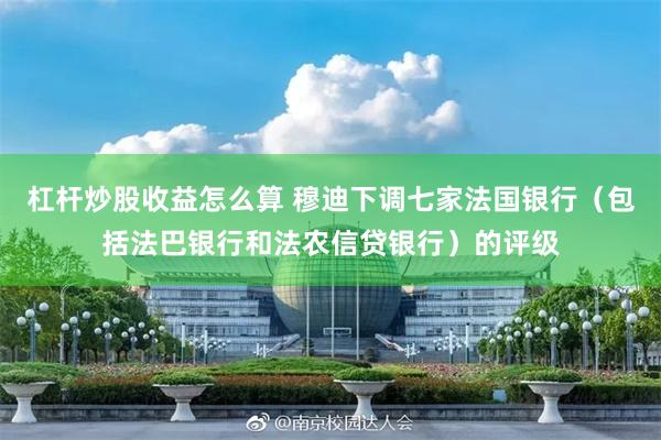 杠杆炒股收益怎么算 穆迪下调七家法国银行（包括法巴银行和法农信贷银行）的评级