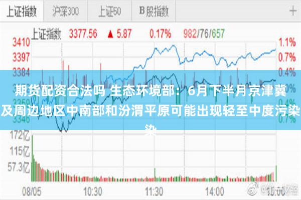期货配资合法吗 生态环境部：6月下半月京津冀及周边地区中南部和汾渭平原可能出现轻至中度污染