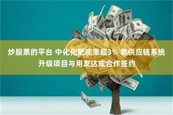 炒股票的平台 中化化肥现涨超3% 就供应链系统升级项目与用友达成合作签约