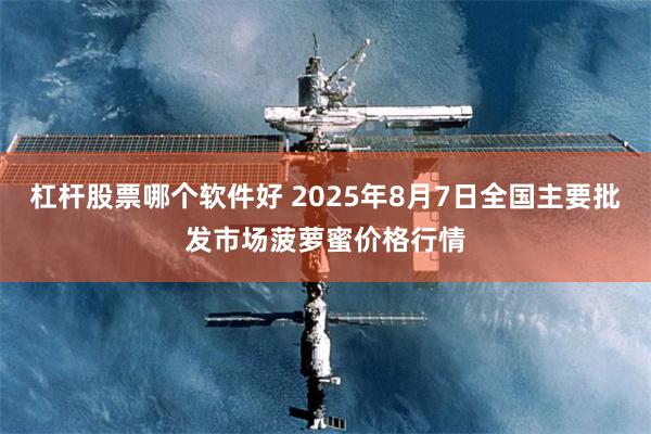 杠杆股票哪个软件好 2025年8月7日全国主要批发市场菠萝蜜价格行情